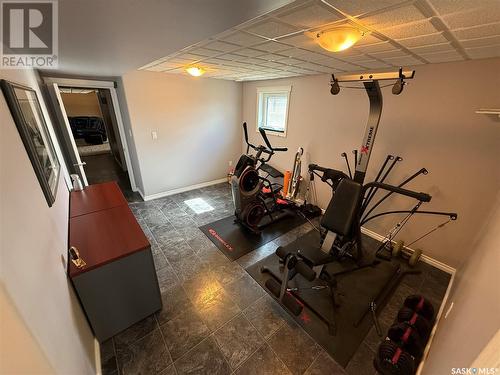 109 Parkview Place, Shellbrook, SK - Indoor Photo Showing Gym Room