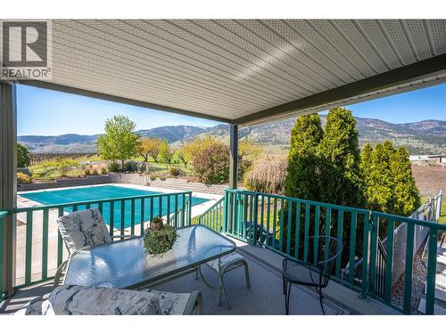 445 5 Road, Oliver, BC - Outdoor With In Ground Pool With Exterior