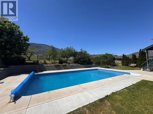 445 5 Road, Oliver, BC - Outdoor With In Ground Pool With Backyard