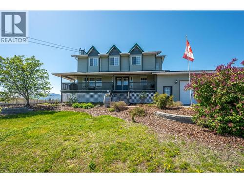 445 5 Road, Oliver, BC - Outdoor With Deck Patio Veranda With Facade