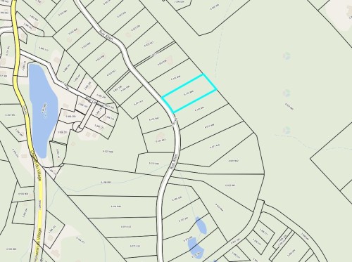 Plan (croquis) - Rue Allen, Morin-Heights, QC 
