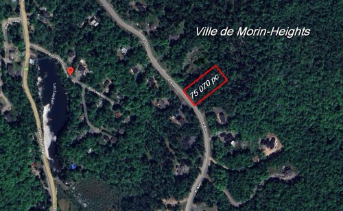 Photo aérienne - Rue Allen, Morin-Heights, QC 