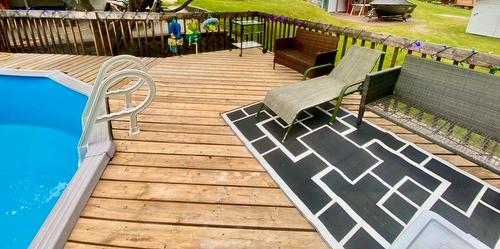 Terrasse - 132 Rue Lafort, Témiscaming, QC - Outdoor With Exterior