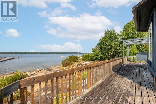 3854 Is 630 Georgian Bay, Georgian Bay (Baxter), ON - Outdoor With Body Of Water With Deck Patio Veranda With View