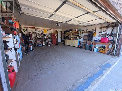 101 Fraser Avenue, Oxbow, SK - Indoor Photo Showing Garage
