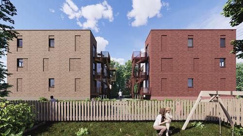 Back facade - 5100  - 5104 Rue Vaillant, Montréal (Le Sud-Ouest), QC - Outdoor With Exterior