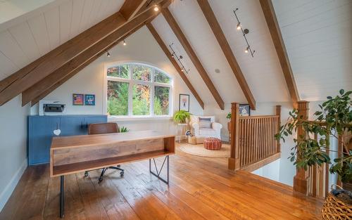 Mezzanine - 5 Rue Champoux, Sainte-Béatrix, QC - Indoor Photo Showing Office