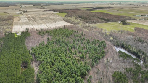 Photo aérienne - Rg De La Ferme, Sainte-Perpétue, QC 