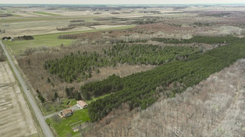 Photo aérienne - Rg De La Ferme, Sainte-Perpétue, QC 
