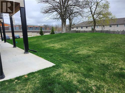 View of rear yard - 415 Water Street S, Cambridge, ON 