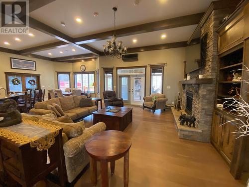 155 Hansen Highway, Stephenville, NL - Indoor Photo Showing Living Room With Fireplace