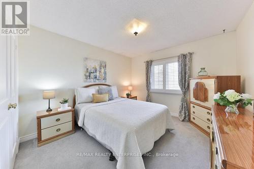 Bedroom, Double Closet, Large Window/Shutters - 4061 Rolling Valley Drive, Mississauga, ON - Indoor Photo Showing Bedroom