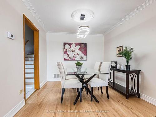 4172 Dursley Crescent, Mississauga, ON - Indoor Photo Showing Dining Room