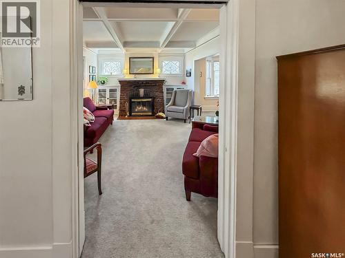 570 4Th Avenue Ne, Swift Current, SK - Indoor With Fireplace