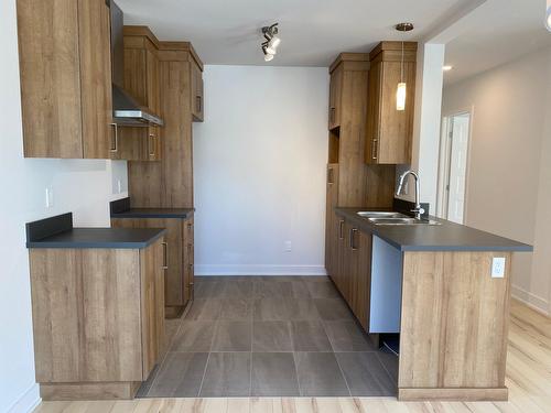Kitchen - 539 Rue Charlie-Forbell, Mont-Tremblant, QC - Indoor Photo Showing Kitchen With Double Sink