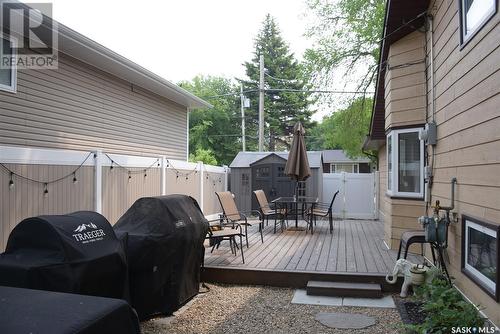 119 Dewdney Street, Indian Head, SK - Outdoor With Deck Patio Veranda With Exterior