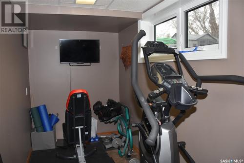 119 Dewdney Street, Indian Head, SK - Indoor Photo Showing Gym Room
