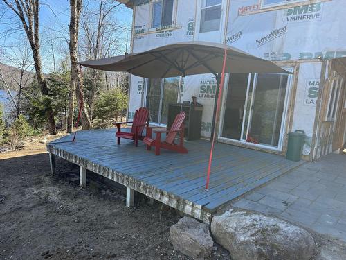 Terrasse - 7152 Ch. De L'Orignal, Duhamel, QC - Outdoor With Deck Patio Veranda