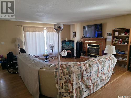 Aveyard Acreage, Abernethy Rm No. 186, SK - Indoor With Fireplace