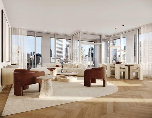 Living room - Ph2304-950 Rue St-Antoine O., Montréal (Ville-Marie), QC - Indoor Photo Showing Living Room