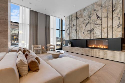 Other - Ph2304-950 Rue St-Antoine O., Montréal (Ville-Marie), QC - Indoor Photo Showing Other Room With Fireplace