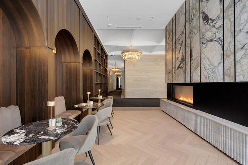 Other - Ph2304-950 Rue St-Antoine O., Montréal (Ville-Marie), QC - Indoor Photo Showing Dining Room With Fireplace