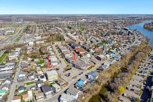 Aerial photo - 101-3 Rue Quintal, Charlemagne, QC 