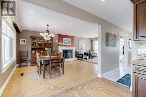 4451 Cosburn Crescent, Burlington, ON - Indoor With Fireplace