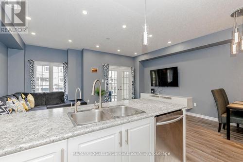 9 Hiscott Drive, Hamilton, ON - Indoor Photo Showing Kitchen With Double Sink