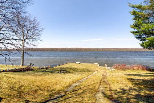 Backyard - 305 Ch. Poirier, Rigaud, QC - Outdoor With Body Of Water With View