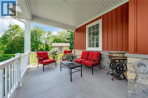 3034 Station Rd, Fordwich, ON - Outdoor With Deck Patio Veranda With Exterior