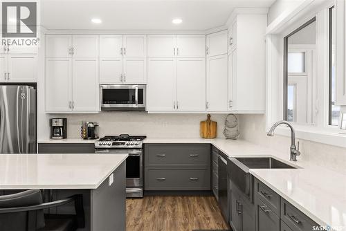 332 Mihr Bay, Mckillop Rm No. 220, SK - Indoor Photo Showing Kitchen With Upgraded Kitchen