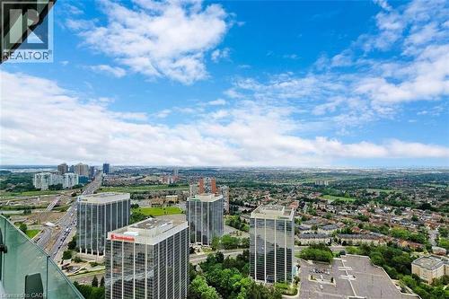 50 Absolute Avenue Unit# 3801, Mississauga, ON - Outdoor With View