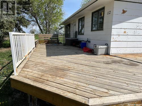 112 Edward Street, Hazenmore, SK - Outdoor With Deck Patio Veranda With Exterior
