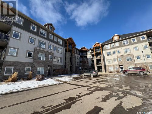 207 1220 Blackfoot Drive, Regina, SK - Outdoor With Balcony With Facade