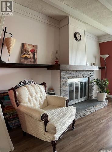 1217 2Nd Street, Estevan, SK - Indoor With Fireplace