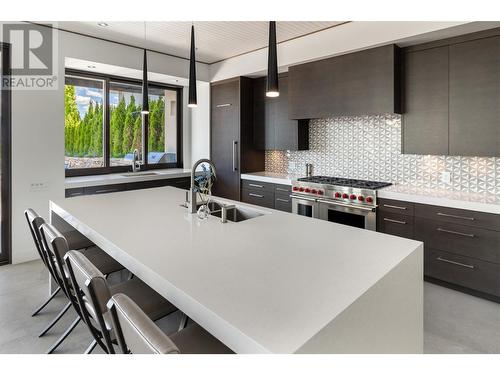 2463 Thacker Drive, West Kelowna, BC - Indoor Photo Showing Kitchen With Double Sink With Upgraded Kitchen