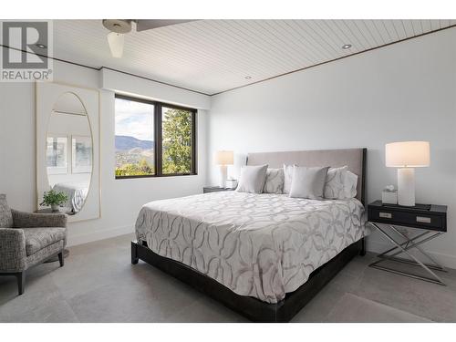 Fourth bedroom on upper level - 2463 Thacker Drive, West Kelowna, BC - Indoor Photo Showing Bedroom