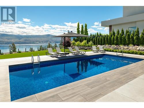2463 Thacker Drive, West Kelowna, BC - Outdoor With Body Of Water With In Ground Pool