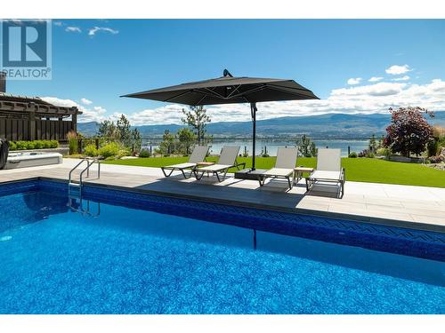 2463 Thacker Drive, West Kelowna, BC - Outdoor With Body Of Water With In Ground Pool