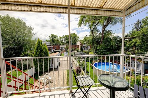 Balcony - 2184 Av. Lebrun, Montréal (Mercier/Hochelaga-Maisonneuve), QC - Outdoor With Deck Patio Veranda With Exterior