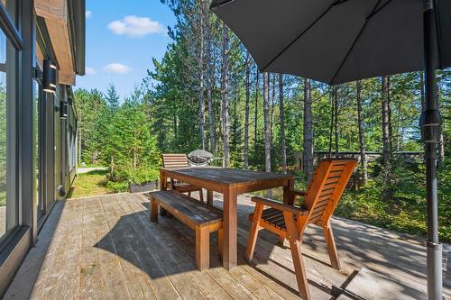 Terrasse - 42 Ch. Des Épicuriens, La Conception, QC - Outdoor With Exterior