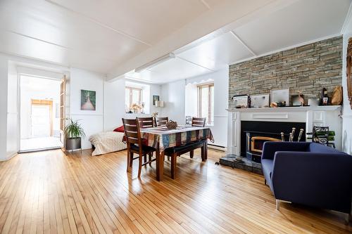 Salle à manger - 6830 Ch. Des Prairies, Brossard, QC - Indoor With Fireplace