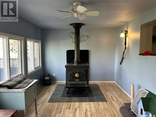 127 3Rd Avenue, Young, SK - Indoor With Fireplace