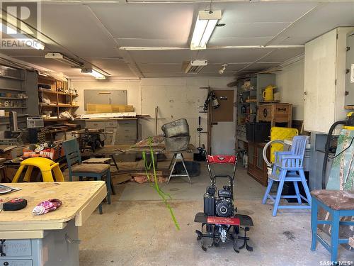 127 3Rd Avenue, Young, SK - Indoor Photo Showing Garage