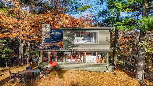 Extérieur - 23 Ch. Du Rivage, Austin, QC - Outdoor With Deck Patio Veranda