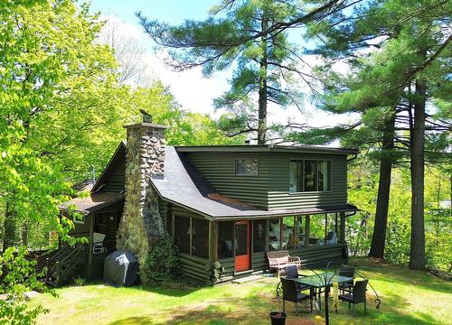 Extérieur - 23 Ch. Du Rivage, Austin, QC - Outdoor With Deck Patio Veranda