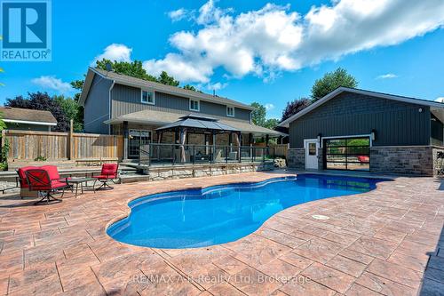 197 Trafalgar Street N, West Perth (Mitchell), ON - Outdoor With In Ground Pool With Deck Patio Veranda
