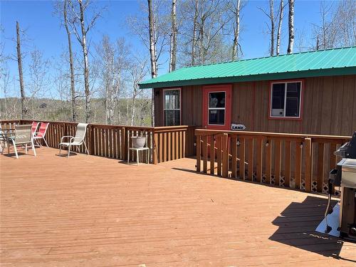 67 Hilltop Crescent, Onanole, MB - Outdoor With Deck Patio Veranda With Exterior