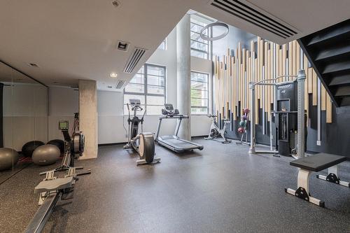 Exercise room - 2A-1330 Rue Olier, Montréal (Le Sud-Ouest), QC - Indoor Photo Showing Gym Room